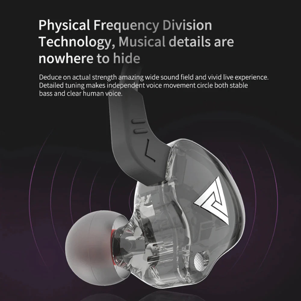 QKZ AK6 - Dynamic Driver Earphone