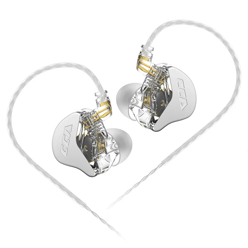 CCA CRA Hanging In Ear Wired HiFi Headset Monitor Headphones Noice Cancelling Sport Gamer Earbuds Earphones KZ ZEX Pro NRA CA4