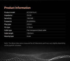 KZ EDX Pro X - Dynamic Driver Earphone