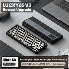 WEIKAV Lucky65 V3 Lucky65 V2 ZA68 NUT65 Wireless Aluminum Mechanical Keyboard Kit RGB Bluetooth Wired Gaming Hotswap Keyboard