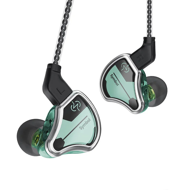 CCZ BC02 Dynamic Driver HiFi IEM With 10MM Carbon Nano Tube Diaphragm In Ear Earphones Bass Wired Headphones Monitor Headset