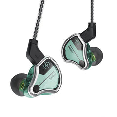CCZ BC02 Dynamic Driver HiFi IEM With 10MM Carbon Nano Tube Diaphragm In Ear Earphones Bass Wired Headphones Monitor Headset