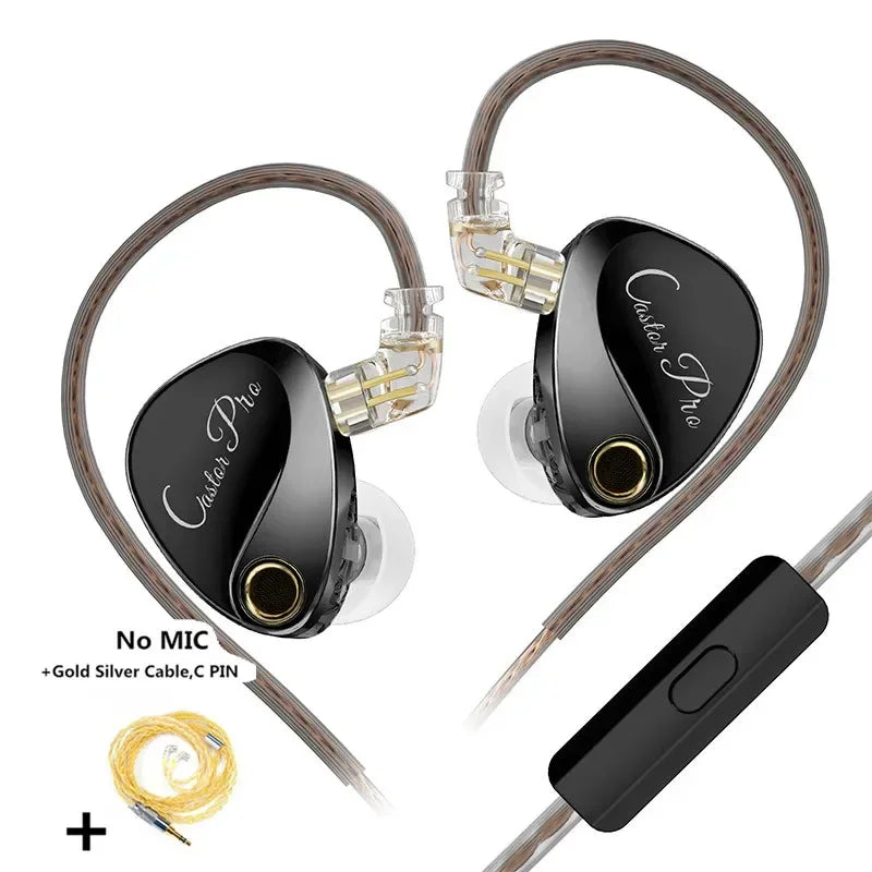 KZ Castor PRO in Ear Earphone 2DD High-end Tunable Earbuds Stets A New Benchmark for HiFi Sound Quality Bass Headsets CastorPRO