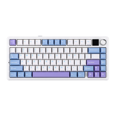 EPOMAKER X AULA F75 MAX Compact 75% ANSI Layout Wired/Bluetooth/2.4GHz Wireless Mechanical Keyboard with TFT Screen and a Knob