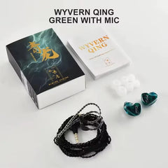 Kinera Celest Wyvern Black-10mm LCP Diaphragm Dynamic Driver In-Ear Monitors HiFi Earphone