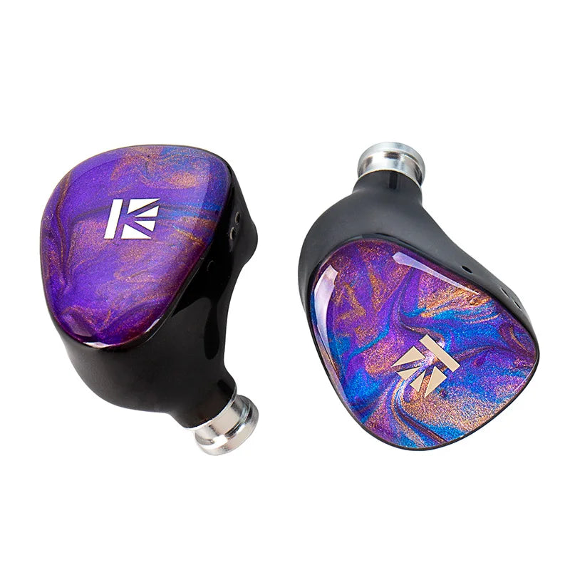 KBEAR KB02 10mm+10mm Dual  IEM Hifi in-ear Earphones with Detachable Cable Design Bone Conduction Dynamic Driver