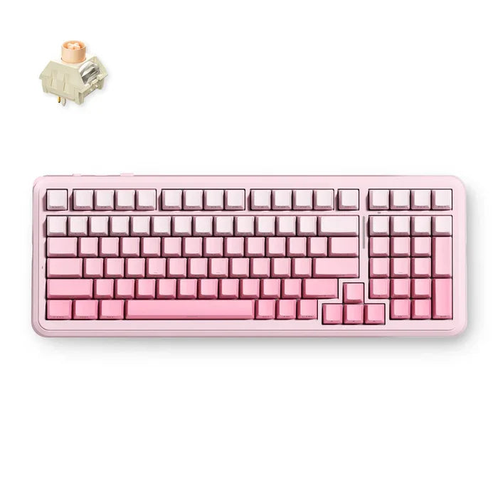 MCHOSE K99 V3 Wireless Mechanical Keyboard Dual 8K Polling Rate 0.125ms Latency Multifunction Control Knob South-Facing RGB