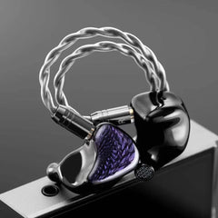 Kinera Celest Wyvern Black-10mm LCP Diaphragm Dynamic Driver In-Ear Monitors HiFi Earphone