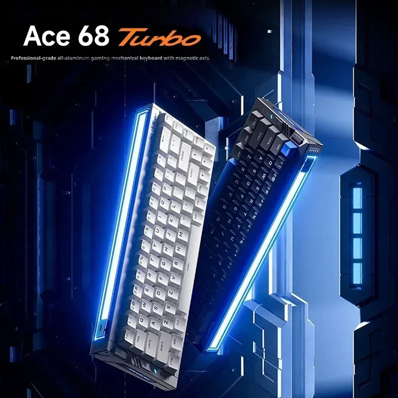 MCHOSE ACE68 Turbo Mechanical Gaming Keyboard Customized 0.001mm Rapid Trigger RGB 16K Polling Rate Low latency high precision
