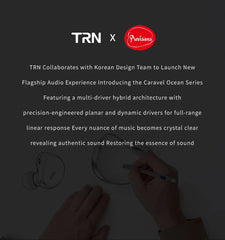TRN Caravel Headphones 1DD+1Planar Hybrid Driver In-Ear Earphone Professional Hi-Fi tuning Monitor Headset with Detachable