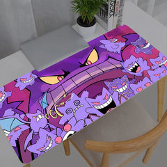 Kawaii Mouse Pad Gengar Pokemon Pikachu Anime Cute Girl Gabinete Gamer Computer Desk Mat Keyboard Gaming Accessories Mousepad
