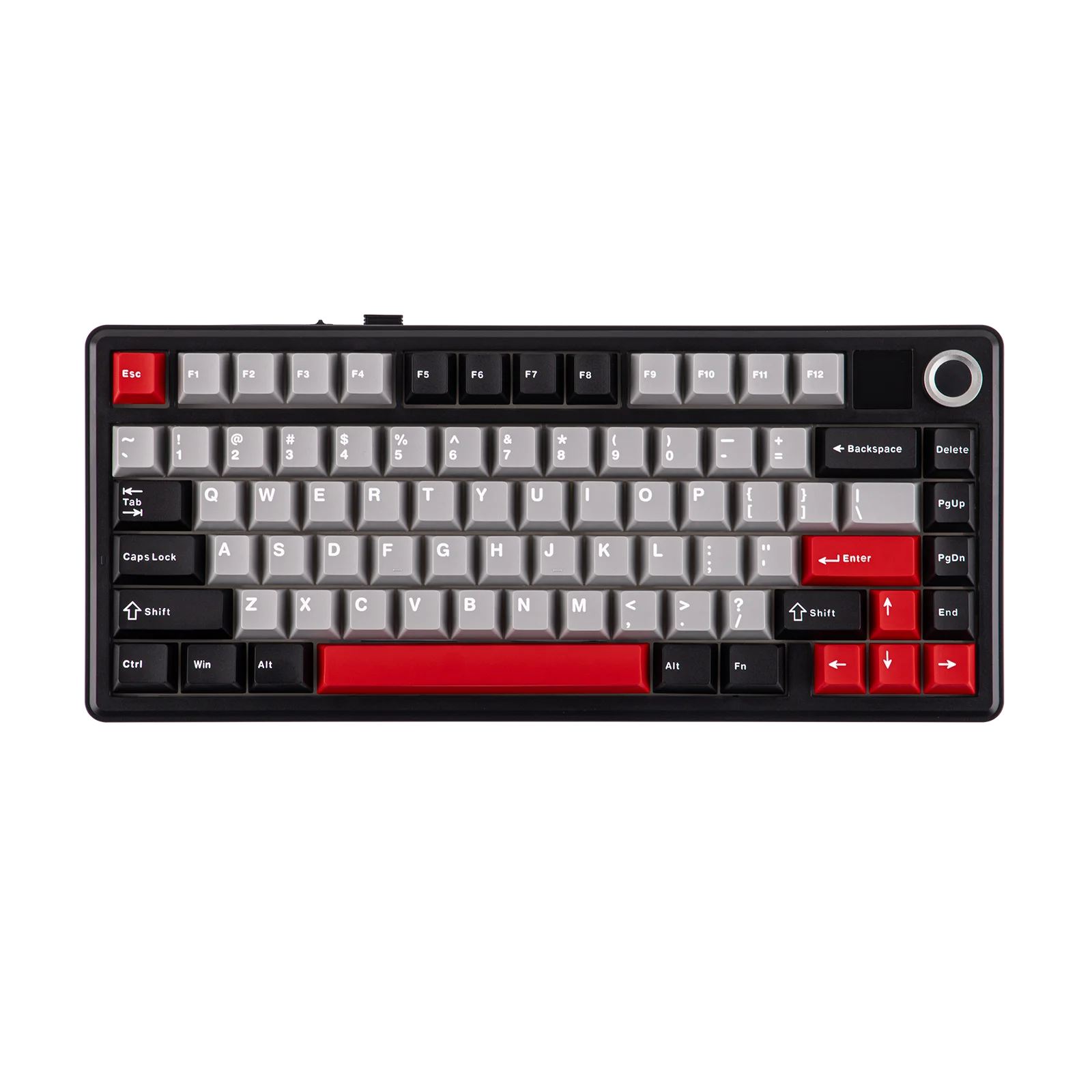 EPOMAKER X AULA F75 MAX Compact 75% ANSI Layout Wired/Bluetooth/2.4GHz Wireless Mechanical Keyboard with TFT Screen and a Knob