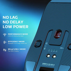 ATTACK SHARK X6 49g Superlight Wireless Gaming Mouse  Magnetic RGB Charging Dock PixArt PAW3395 Sensor 26000DPI 200Hrs Battery
