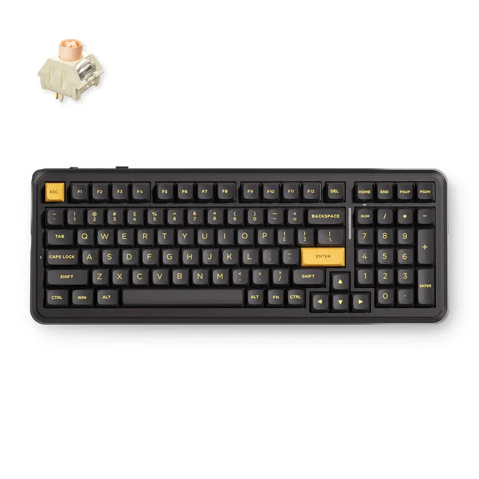 MCHOSE K99 V3 Wireless Mechanical Keyboard Dual 8K Polling Rate 0.125ms Latency Multifunction Control Knob South-Facing RGB