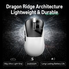 Machenike G7 Gaming Mouse USB Wired 2.4GHz Wireless Mouse 24000DPI 80IPS 6 Button 56g RGB For Laptop PC Mouse Gamer