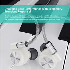 ARTTI T10/R1/R2 In-Ear HiFi Earphones Wired IEMs Monitors 14.2mm Planar Driver Textured Bass 0.78mm 2pin & 3.5MM/4.4MM Connector