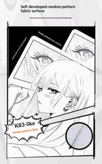 ATK Dream Anime Large Neutral Mouse Pad  Balanced For FPS Dedicated for Esports Gaming And Office Valorant Inspired Gift