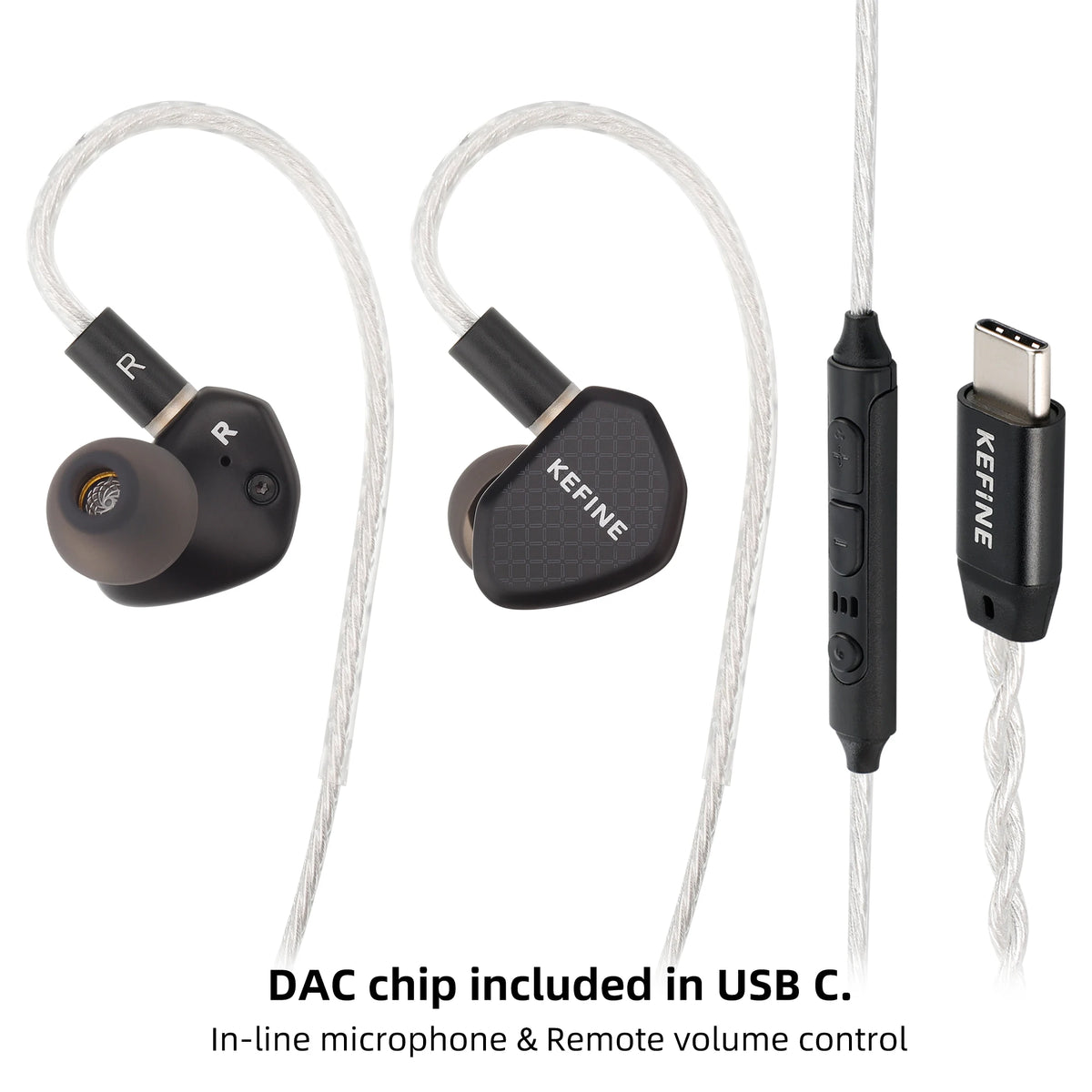Angelears Audio Kefine Klean 10mm DLC Diaphragm Dynamic Driver Hi-Fi - In-ear Monitors
