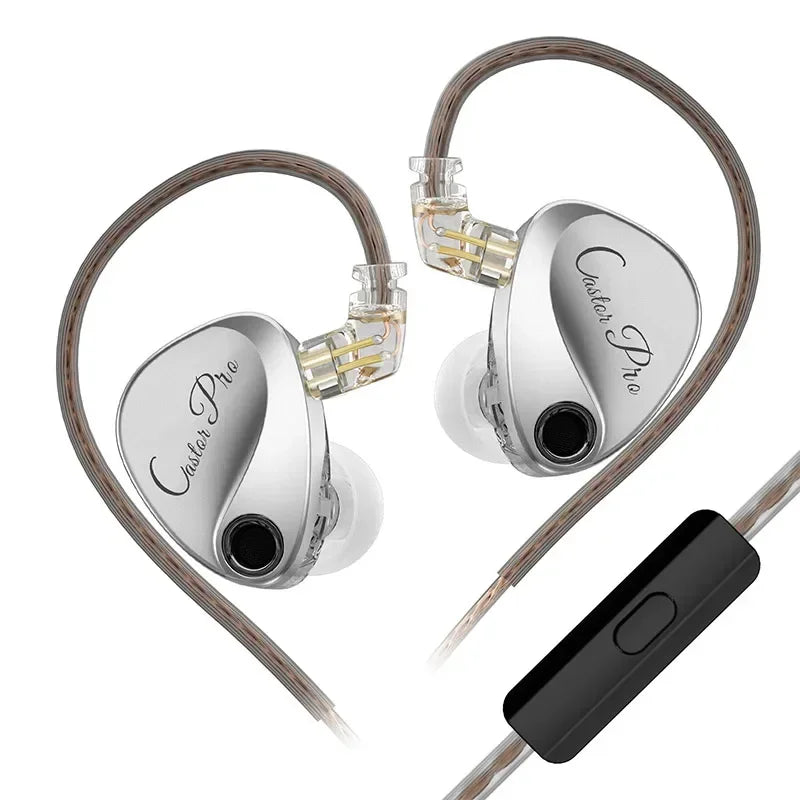 KZ Castor PRO in Ear Earphone 2DD High-end Tunable Earbuds Stets A New Benchmark for HiFi Sound Quality Bass Headsets CastorPRO