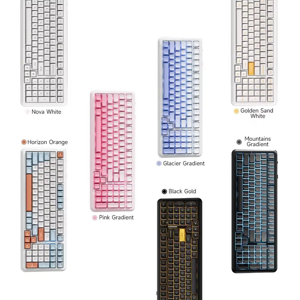 MCHOSE K99 V3 Wireless Mechanical Keyboard Dual 8K Polling Rate 0.125ms Latency Multifunction Control Knob South-Facing RGB