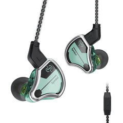 CCZ BC02 Dynamic Driver HiFi IEM With 10MM Carbon Nano Tube Diaphragm In Ear Earphones Bass Wired Headphones Monitor Headset