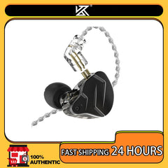 KZ ZSN Pro X metal headphones 1ba + 1dd hybrid technology high-fidelity bass monitor sports headphones and noise-cancelling head