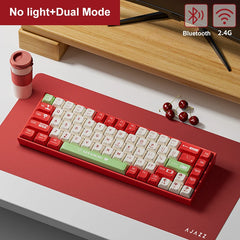 AJAZZ AK680 Mechanical Keyboard ABS Keycap 68 Keys Hot Swap Gamer Keyboard Custom Gasket Gaming Accessories for Pc Laptop