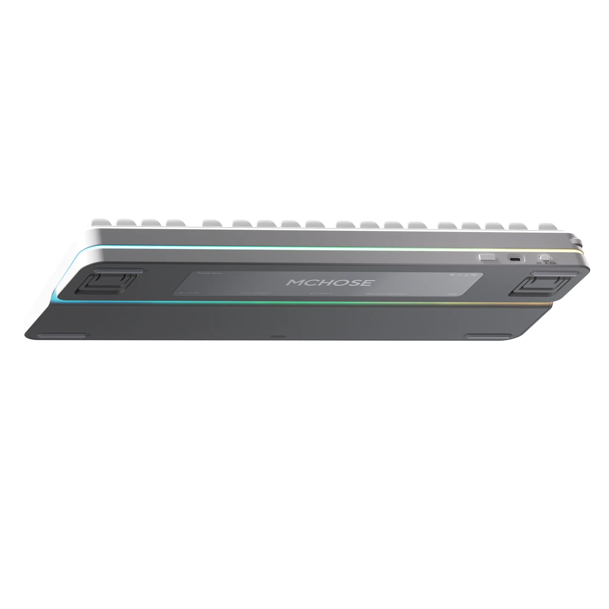 MCHOSE K99 V3 Wireless Mechanical Keyboard Dual 8K Polling Rate 0.125ms Latency Multifunction Control Knob South-Facing RGB