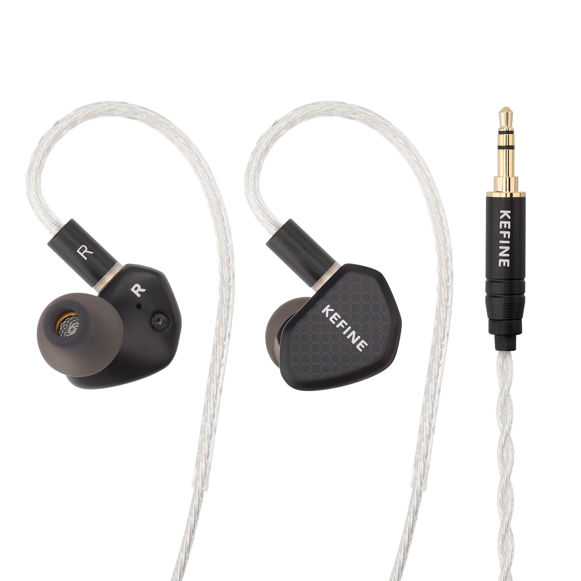 Angelears Audio Kefine Klean 10mm DLC Diaphragm Dynamic Driver Hi-Fi In-ear Earphone with