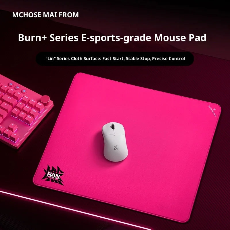 MCHOSE Comfortable Gaming Mousepad for Esports Office Work Suitable for FPS Games Valorant Pro Design Computer Accessories