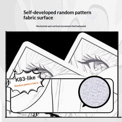 ATK Dream Anime Large Neutral Mouse Pad  Balanced For FPS Dedicated for Esports Gaming And Office Valorant Inspired Gift