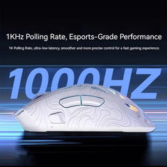 Aula SC620 Gaming Mouse Wireless Hollow-out PAW3311 Tri-mode  Rechargeable Adjustable DPI  Mouse for Desktop Laptop
