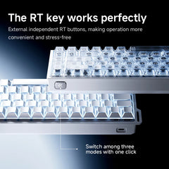 MCHOSE ACE68 V2 Gaming Keyboard 0.001mm 8KHz Polling Rate 256k Scan Rate 0.008ms Ultralow Latency Wired TTC Hall Sensor Keyboard