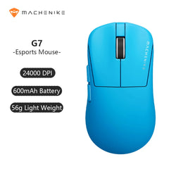 Machenike G7 Gaming Mouse USB Wired 2.4GHz Wireless Mouse 24000DPI 80IPS 6 Button 56g RGB For Laptop PC Mouse Gamer