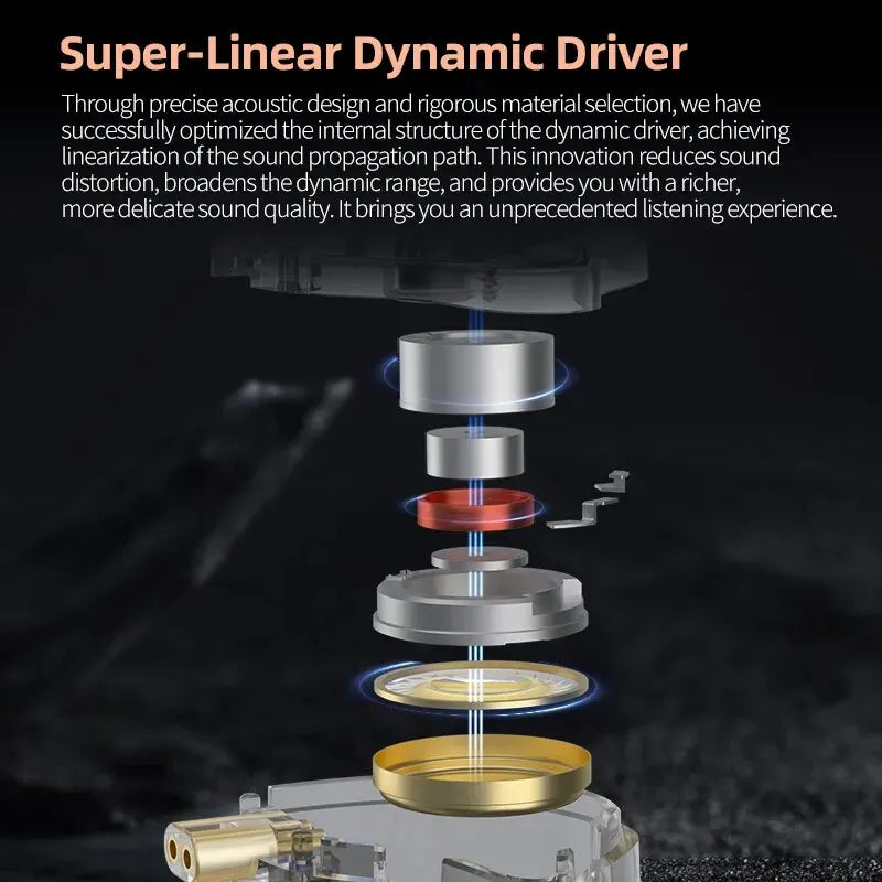 KZ EDX Pro X Dynamic Driver Earphone