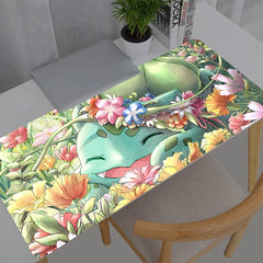 Kawaii Mouse Pad Gengar Pokemon Pikachu Anime Cute Girl Gabinete Gamer Computer Desk Mat Keyboard Gaming Accessories Mousepad