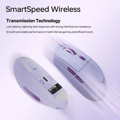 ATK VXE Dragonfly V3 PRO Bluetooth Gaming Mouse PAW3395SE 2.4G Wireless E-sports Mice Rechargeable Lightweight Ergonomic