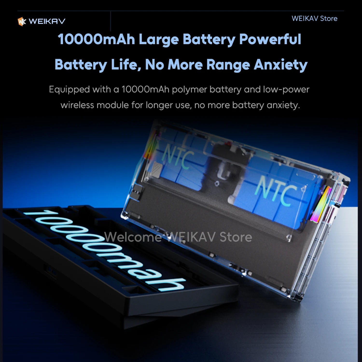 WEIKAV NUT75 220 Grit Aluminum Wireless Gaming Custom Mechanical Keyboard Kit 75% Bluetooth Wired Gamer Non-contact Keyboard