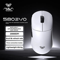 NEW AULA SC580 EVO 3Mode Wireless Gaming Mouse Dual 8K Bluetooth 2.4G Polling Rate Wired 20000DPI For PC Laptop AL530 Sensor