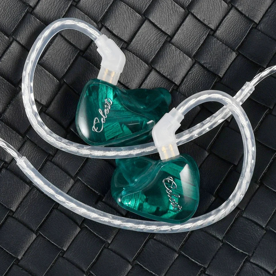 Kinera Celest Wyvern Black-10mm LCP Diaphragm Dynamic Driver In-Ear Monitors HiFi Earphone