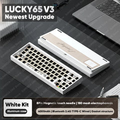 WEIKAV Lucky65 V3 Lucky65 V2 ZA68 NUT65 Wireless Aluminum Mechanical Keyboard Kit RGB Bluetooth Wired Gaming Hotswap Keyboard