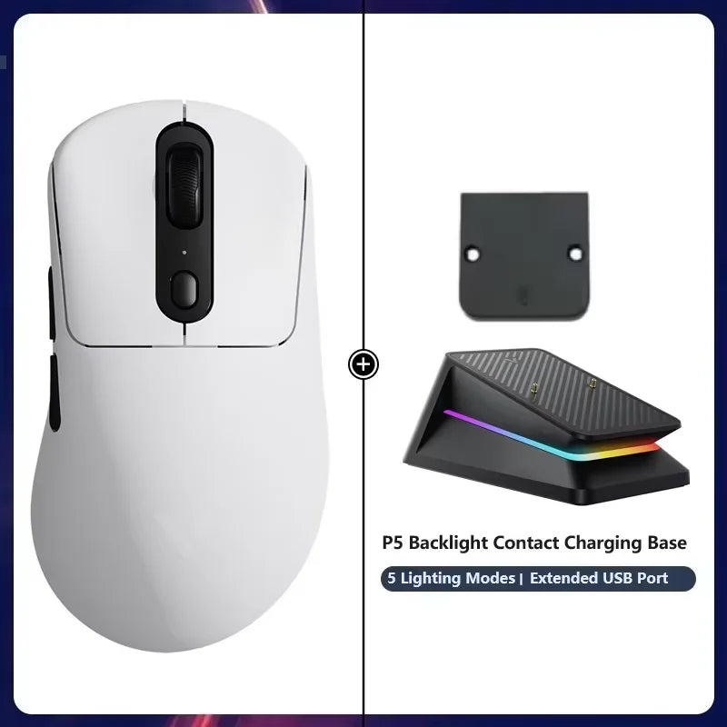 Rapoo VT3SE/VT3SE PLUS Wireless Gaming Mouse 59g Lightweight 1KHz Polling Rate 12000DPI 9 Programmable Buttons Optical Sensor