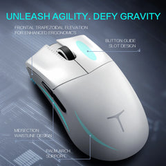 Thunderobot ML901 ML903 Wireless Gaming Mouse PAW3395 26000DPI 650IPS 1K 4K Polling Rate 3-Zone RGB For Laptop PC Gamer