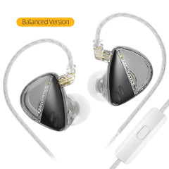 KZ X Angelears Libra Wired Earphones Dynamic Driver Ultra-Wide Frequency HiFi Earphone With Replaceable cable Music Earbuds