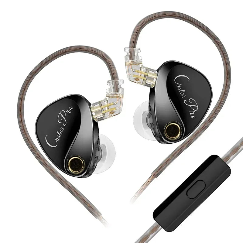 KZ Castor PRO in Ear Earphone 2DD High-end Tunable Earbuds Stets A New Benchmark for HiFi Sound Quality Bass Headsets CastorPRO