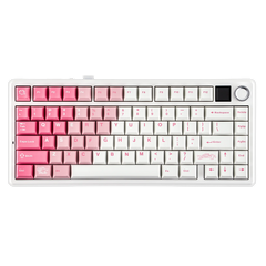 EPOMAKER X AULA F75 MAX Compact 75% ANSI Layout Wired/Bluetooth/2.4GHz Wireless Mechanical Keyboard with TFT Screen and a Knob
