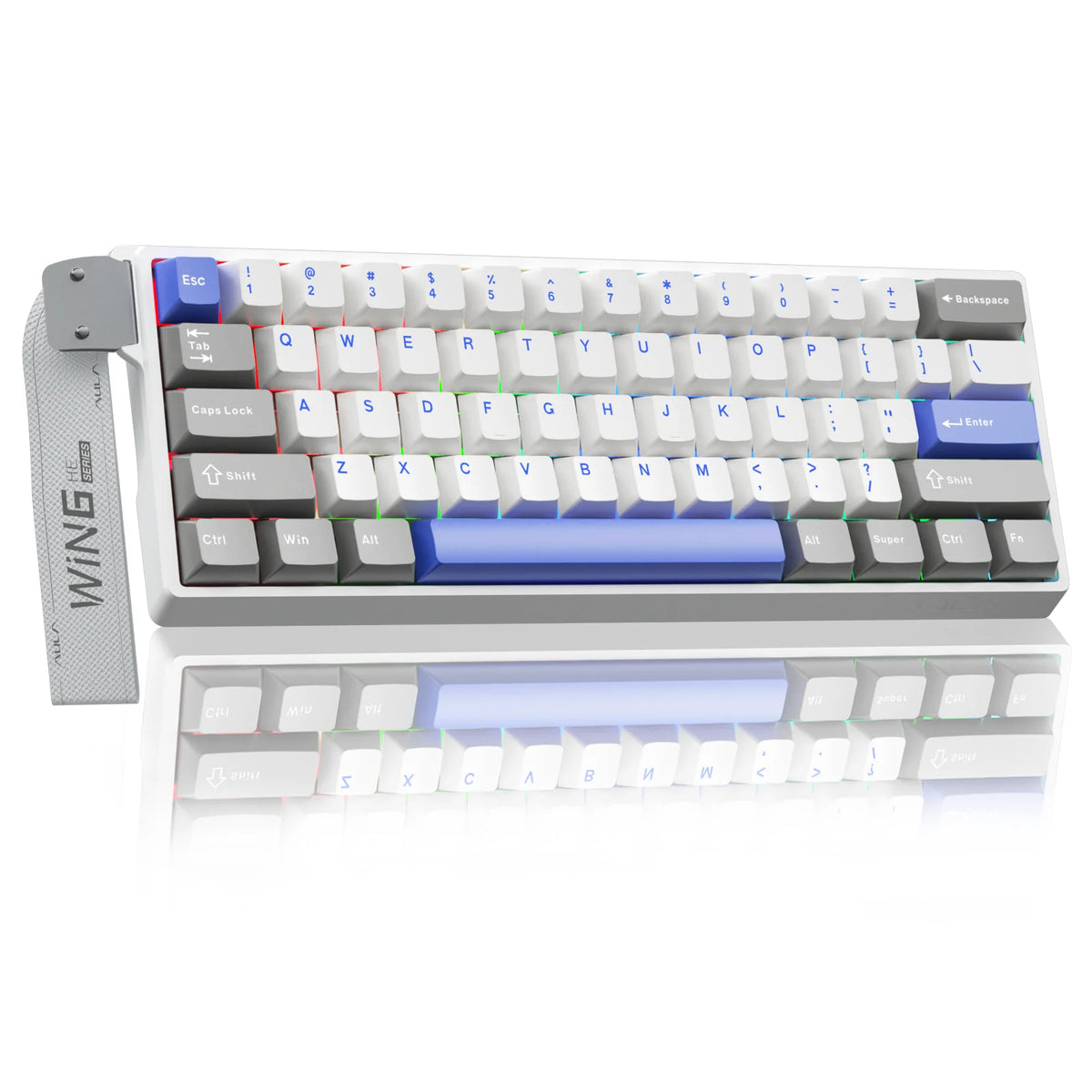 WIN60PRO Magnetic Switch Keyboard Rapid Trigger 8K Return RGB Hotswap 60% Layout Esports Gaming Keyboard