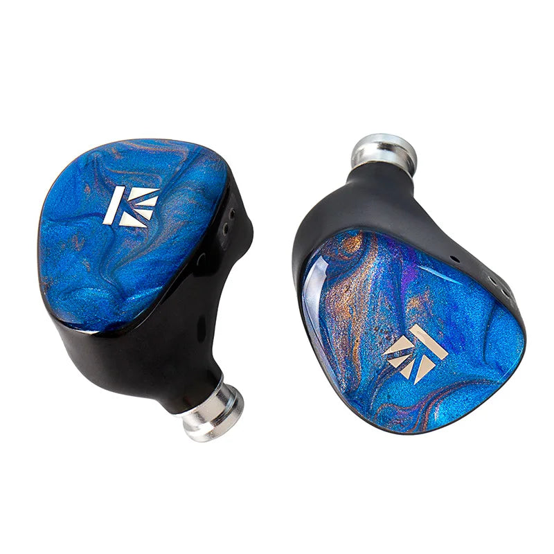 KBEAR KB02 10mm+10mm Dual  IEM Hifi in-ear Earphones with Detachable Cable Design Bone Conduction Dynamic Driver