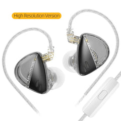 KZ X Angelears Libra Wired Earphones Dynamic Driver Ultra-Wide Frequency HiFi Earphone With Replaceable cable Music Earbuds
