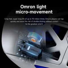 MCHOSE AX5 V2 lightweight E-sports Mouse dual 8K three mode wireless BT PAW3950 Magnetium alloy Dual-drive HUB Long battery life